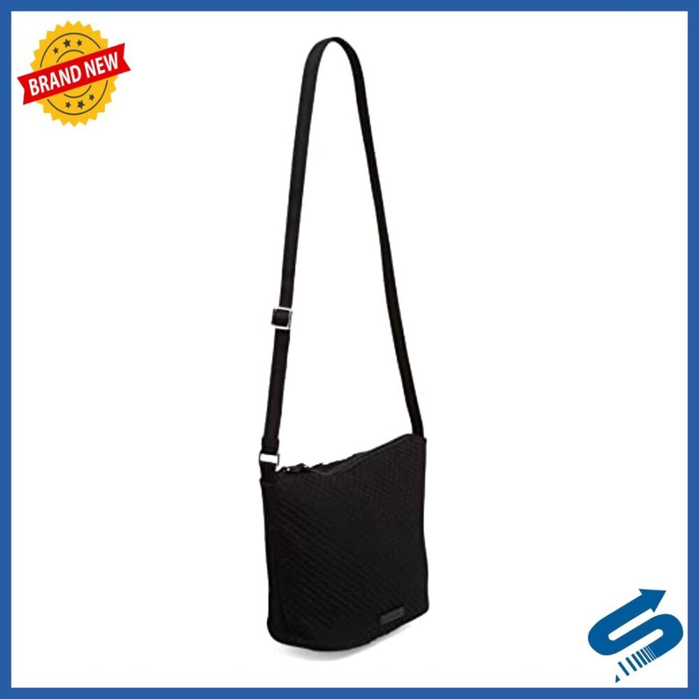 Microfiber Crossbody Purse Lightweight Chic Everyday Use Bucket Bag - Picture 2 of 5